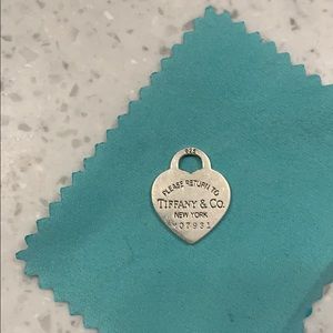 Tiffany heart charm
